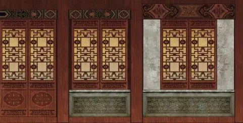 澄迈隔扇槛窗的基本构造和饰件