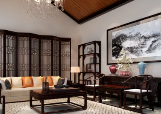 澄迈中式书房设计让四合院的生活更加美好